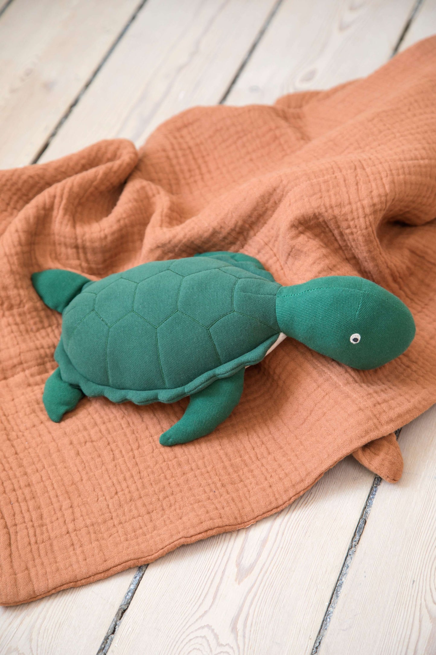 Stofftier, Triton die Schildkröte - seaweed green