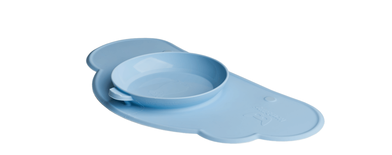 Eco Placemat Mini Set, 2 teilig - blau - Ape Kids