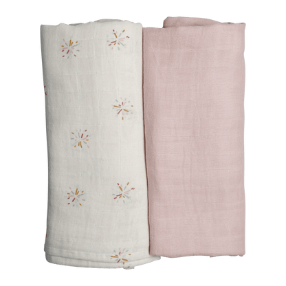 Swaddle 2er Pack - Rainbow Sky