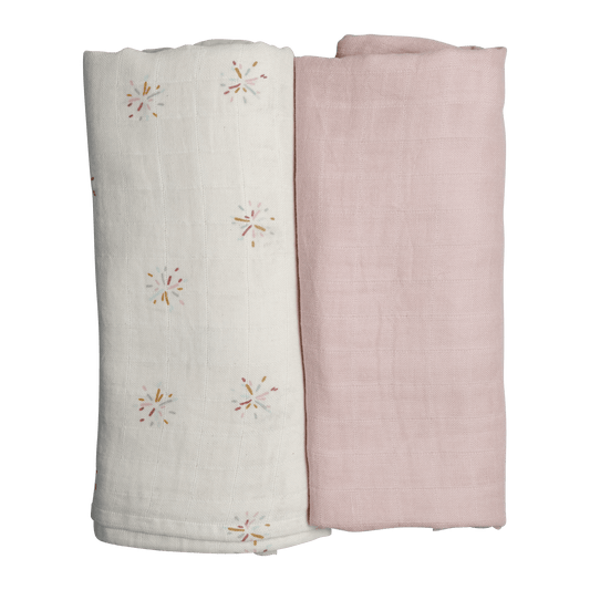 Swaddle 2er Pack - Rainbow Sky